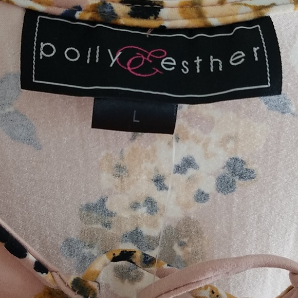 body suit tank top sleeveless Pink floral NEW - Picture 7 of 7